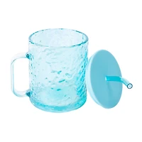 Textured Glass Sip Cup 16oz