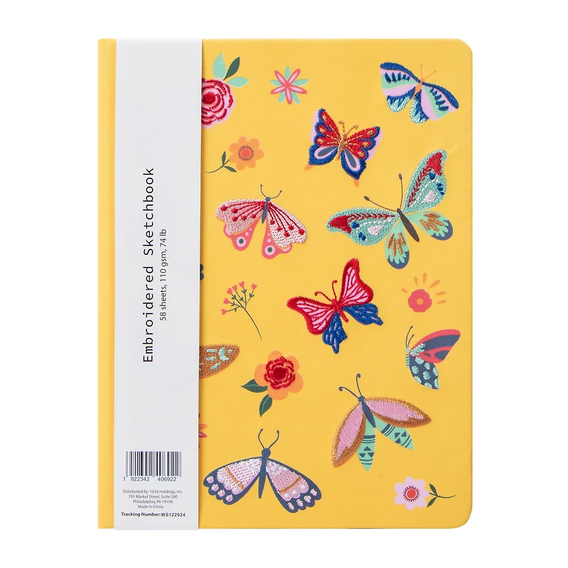 Embroidered Sketchbook