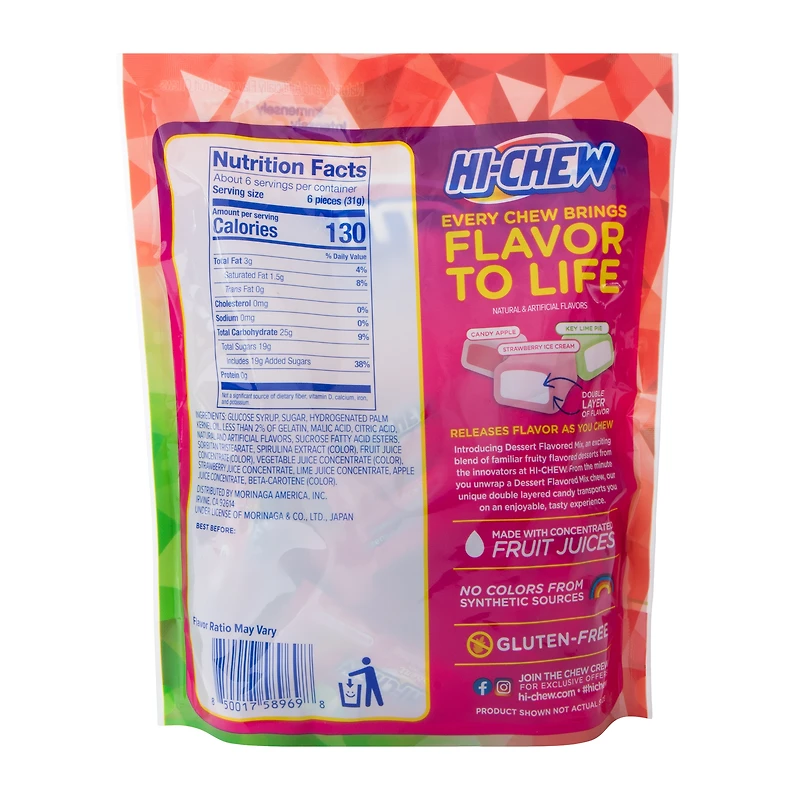 Hi-Chew Dessert Mix Candy 6.9oz