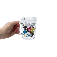 Hello Kitty And Friends® Travel Glass Mug With Slide Close Lid 14oz