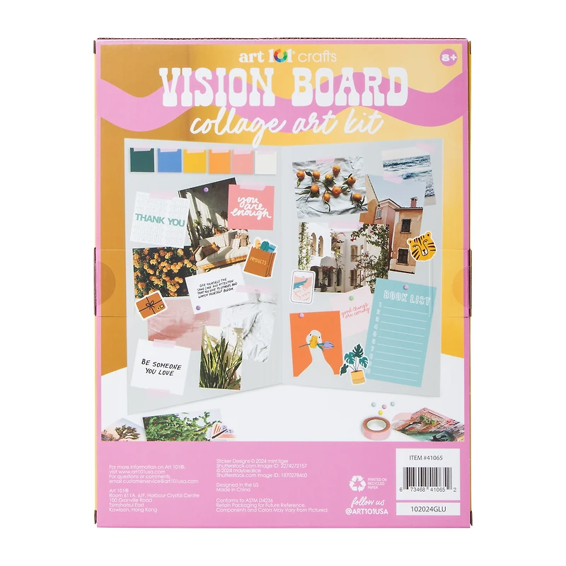 Vision Board Collage Art Kit