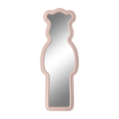 Pink Bear Floor Mirror 18in x 47in