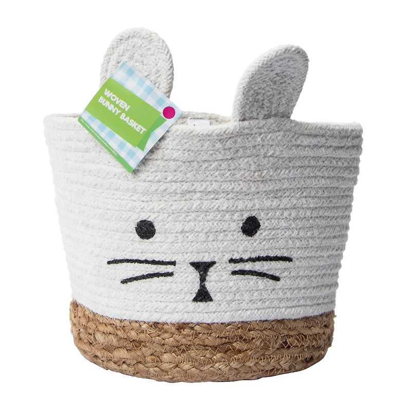 Woven Bunny Basket