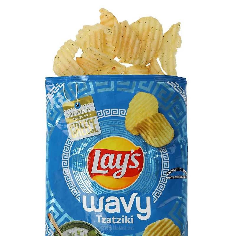 Lay's Wavy Tzatziki Crips 5/8 Oz