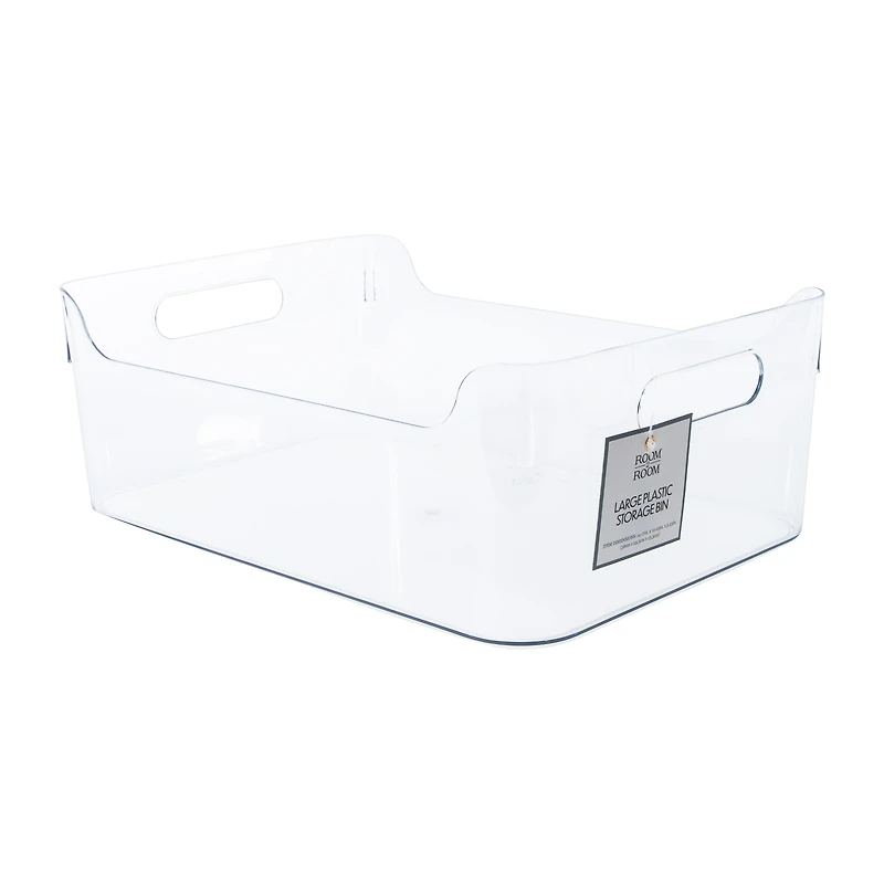 Large Plastic Storage Bin