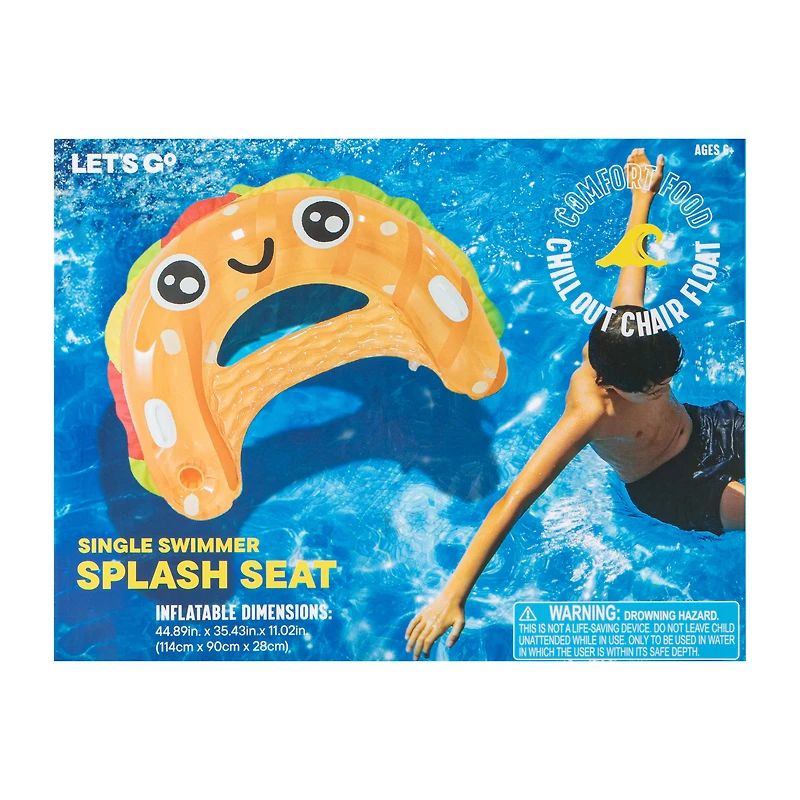 Burger Chill Out Chair Float