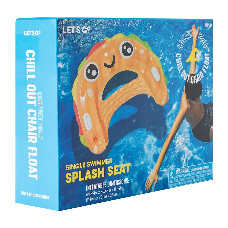 Burger Chill Out Chair Float