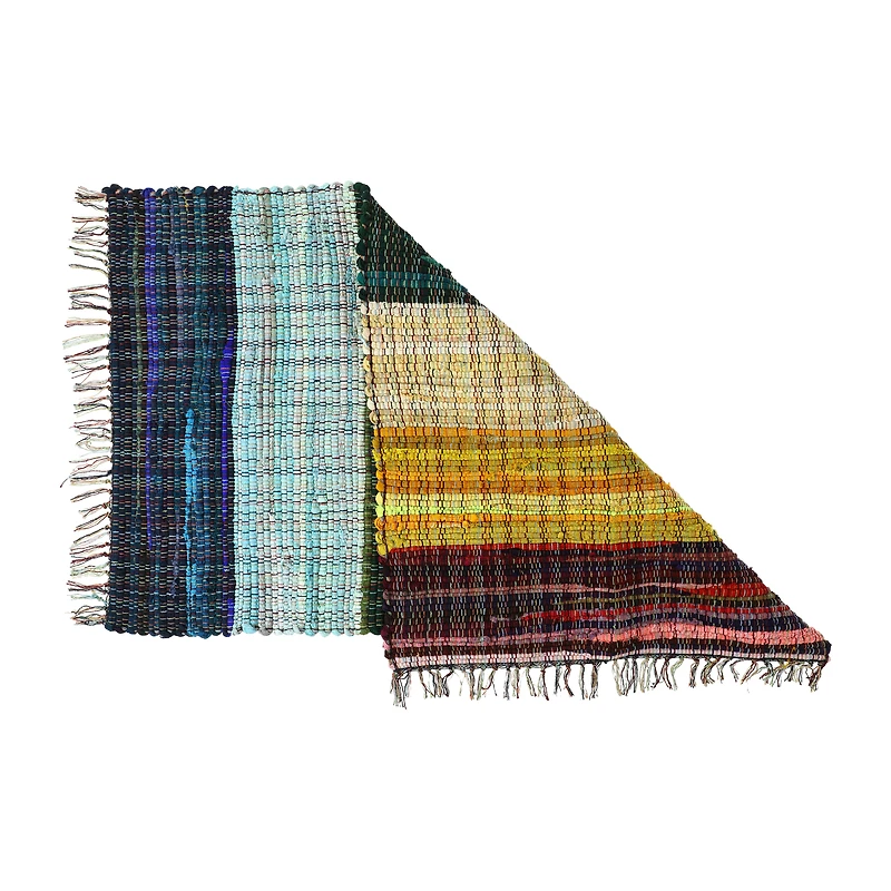 Rainbow Chindi Rug 30in x 50in