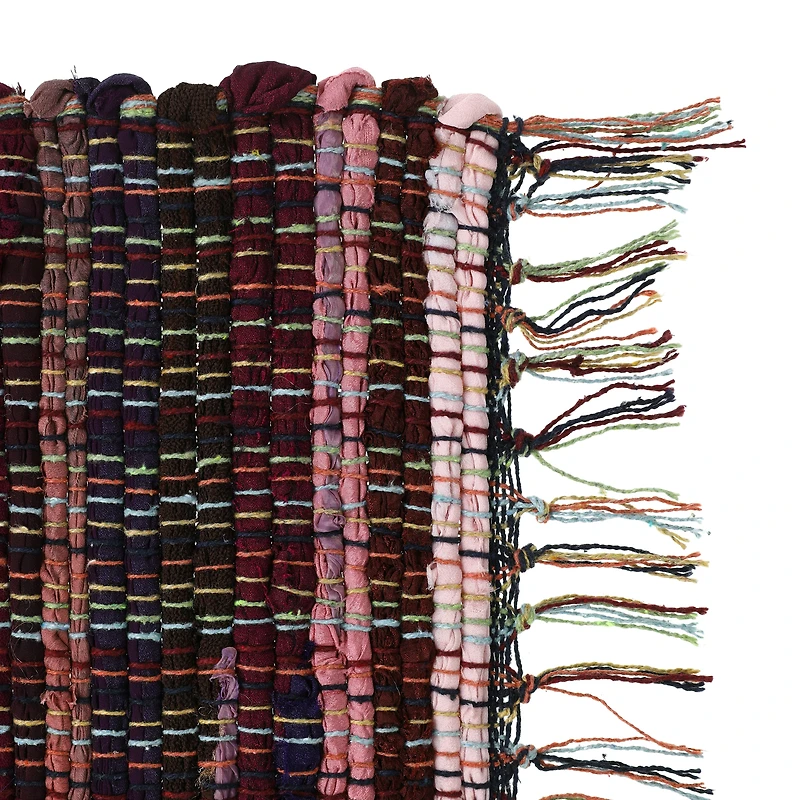 Rainbow Chindi Rug 30in x 50in