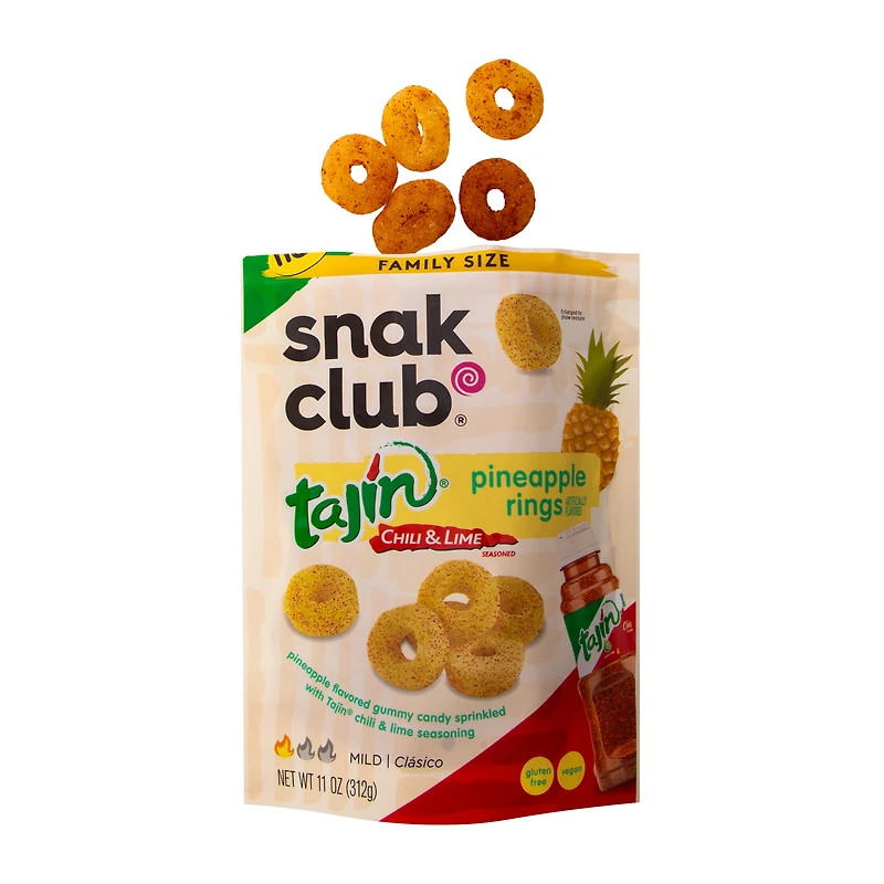 Tajin Chilli & Lime Pineapple Rings 11oz
