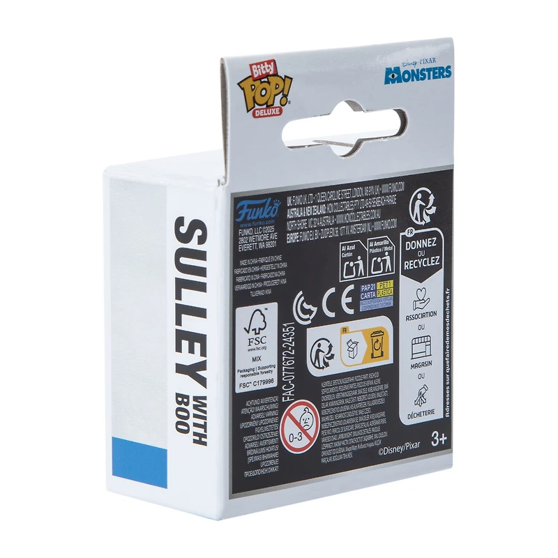 Bitty Pop!® Disney PIXAR Monsters Sulley With Boo Vinyl Figures