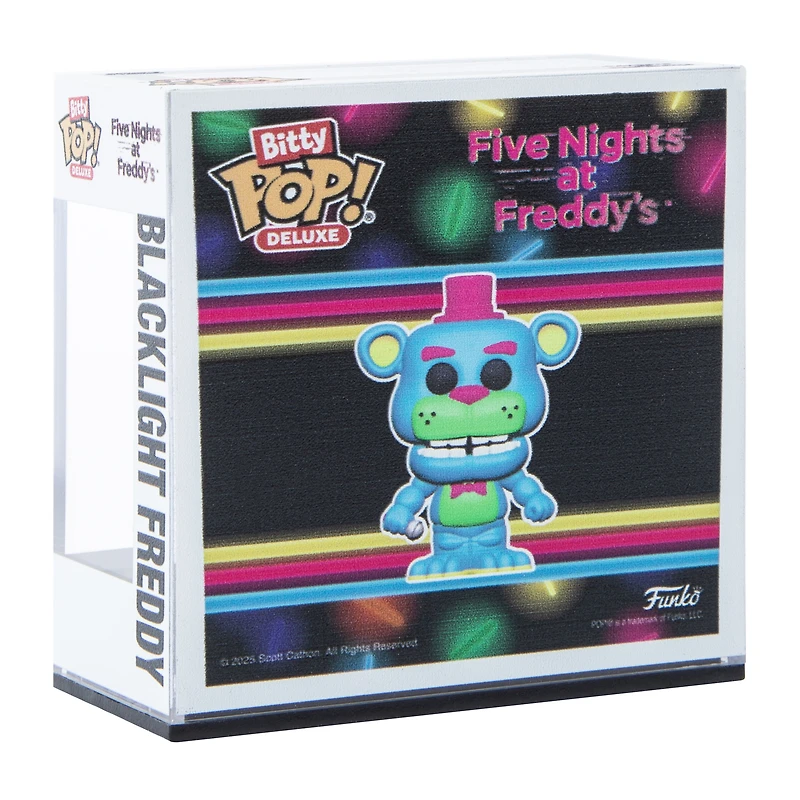 Bitty Pop!® Five Nights At Freddy's® Blacklight Freddy Vinyl Figure