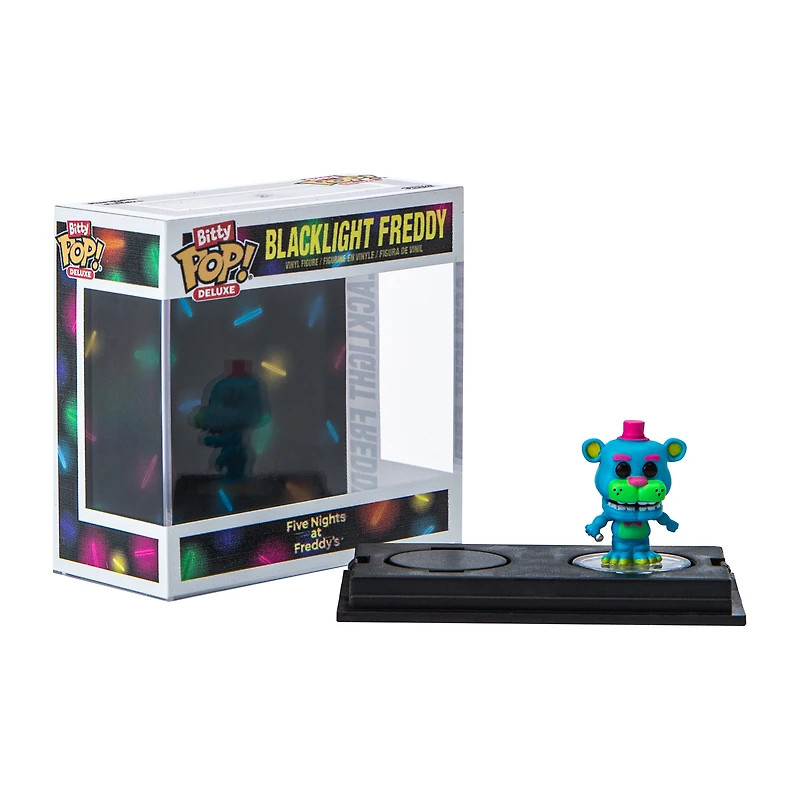Bitty Pop!® Five Nights At Freddy's® Blacklight Freddy Vinyl Figure