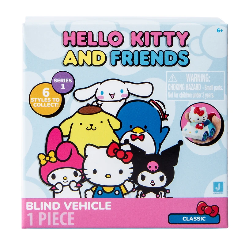 Hello Kitty And Friends® Blind Vehicle Toy (Styles May Vary)