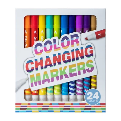 Color Changing Markers 24-Count