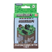 Minecraft Playing Cards With Tin Set