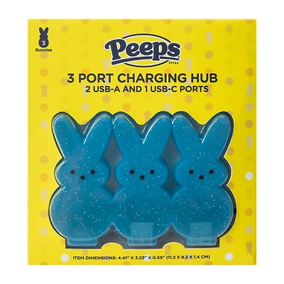 Peeps® 3-Port Charging Hub
