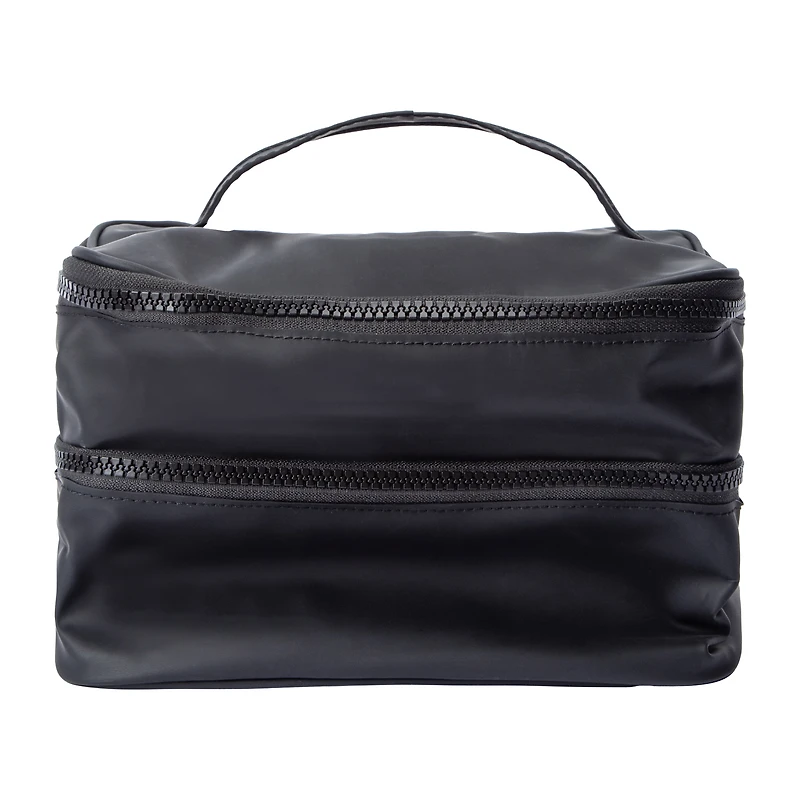 Jelly Cosmetic Dual Compartment Bag