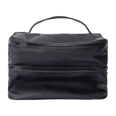 Jelly Cosmetic Dual Compartment Bag