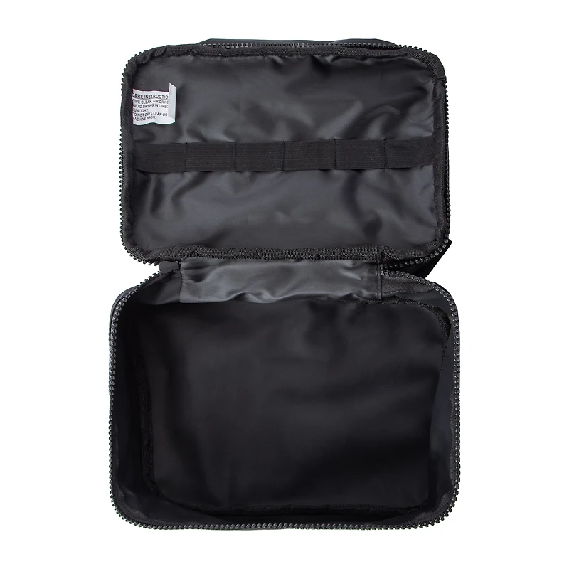 Jelly Cosmetic Dual Compartment Bag