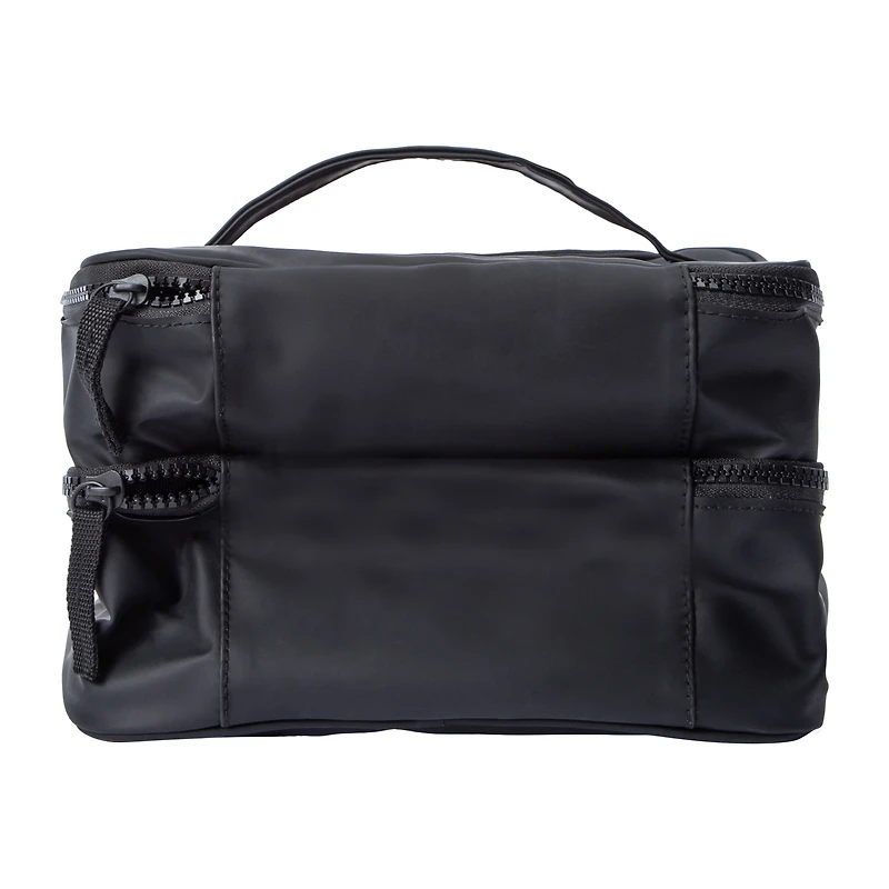 Jelly Cosmetic Dual Compartment Bag