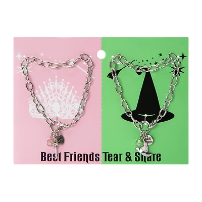 BFF Tear & Share Good Witch/Bad Witch Bracelets 2-Pack