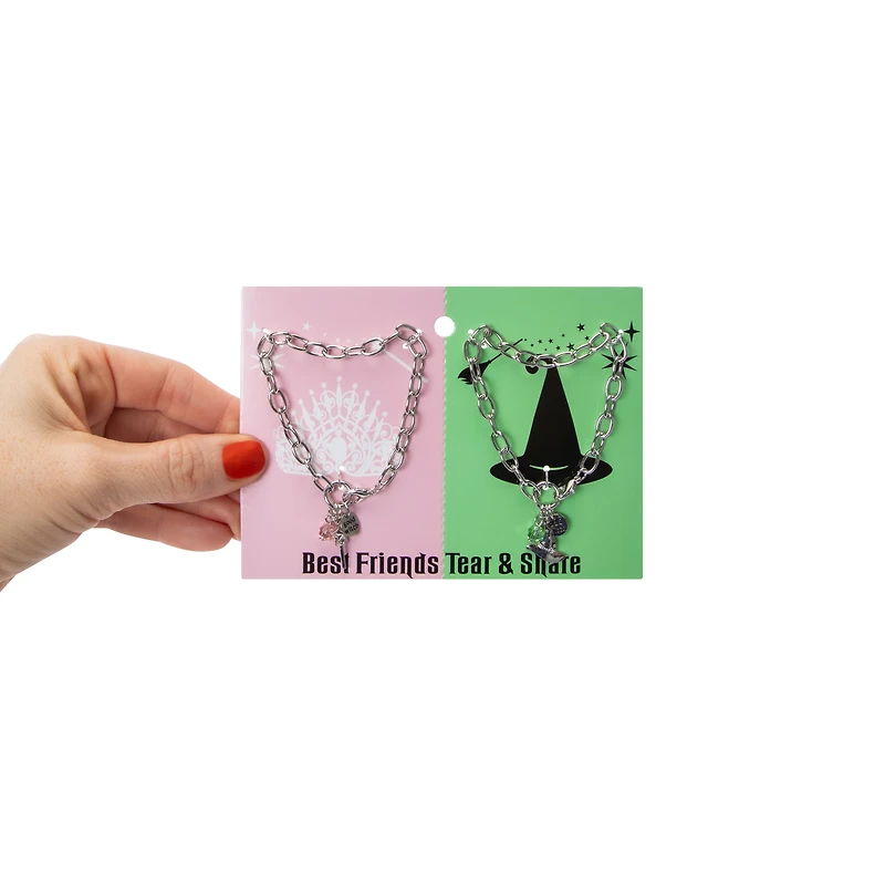 BFF Tear & Share Good Witch/Bad Witch Bracelets 2-Pack