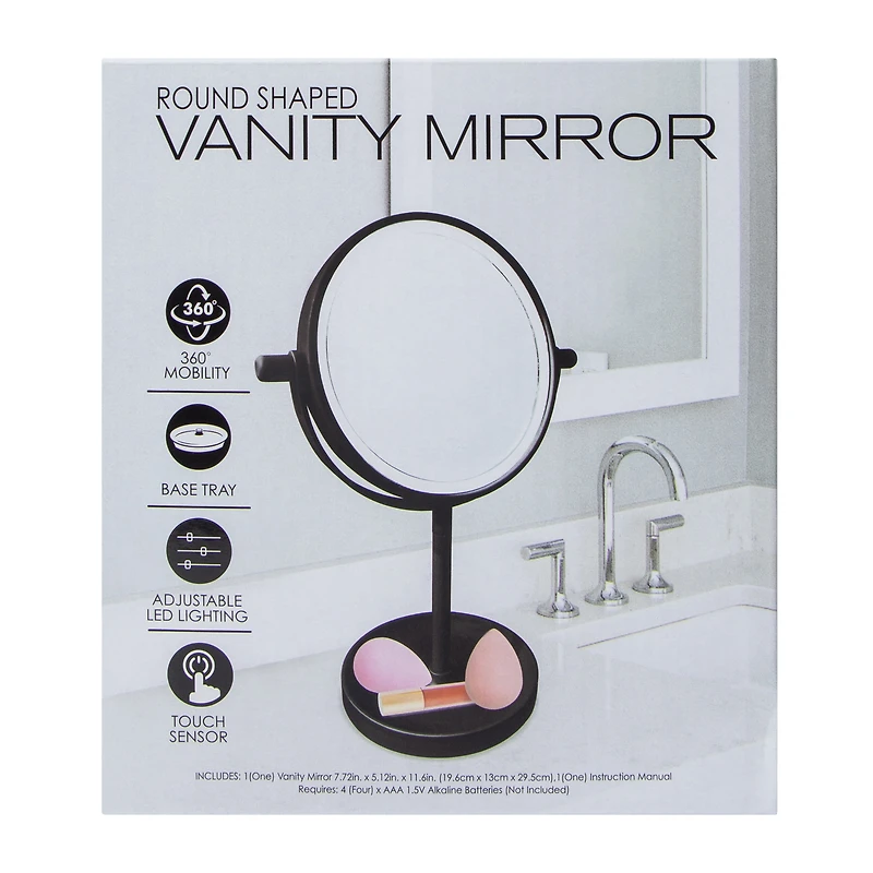 Round Shaped Vanity Mirror