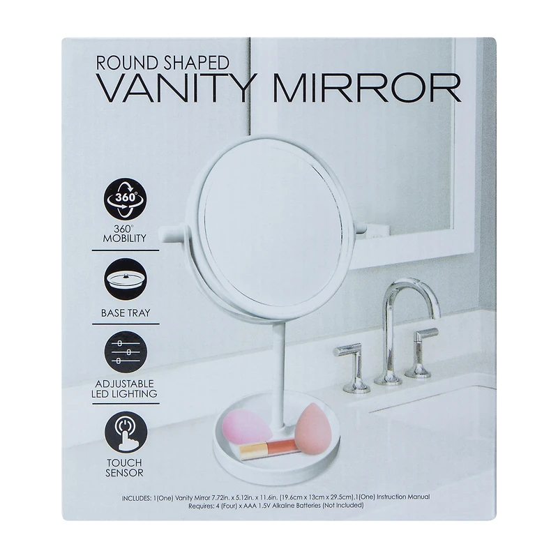 Round Shaped Vanity Mirror