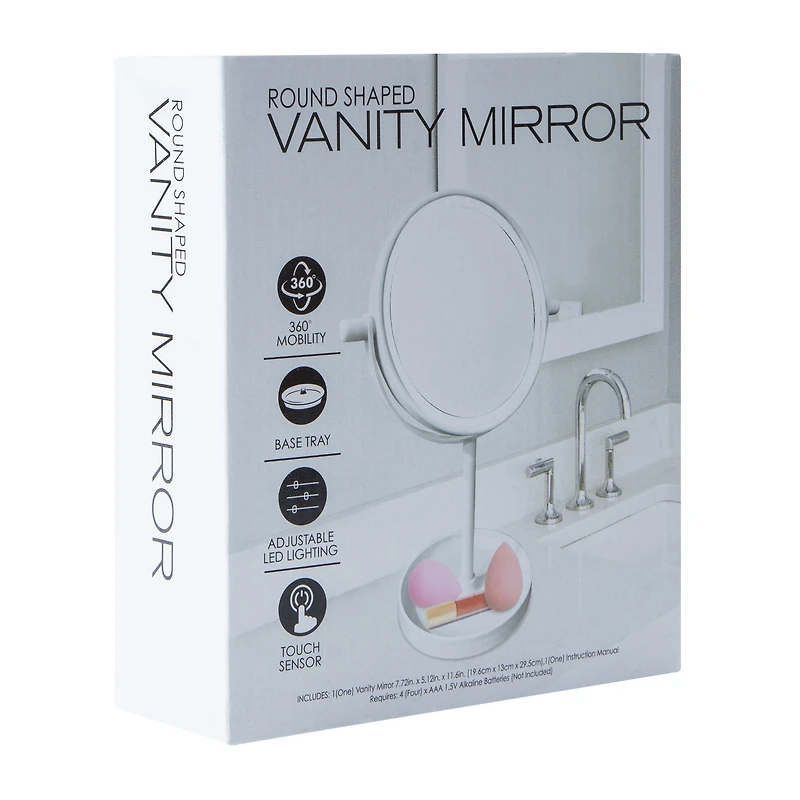 Round Shaped Vanity Mirror