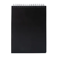 Black Drawing Paper Pad 9in x 12in