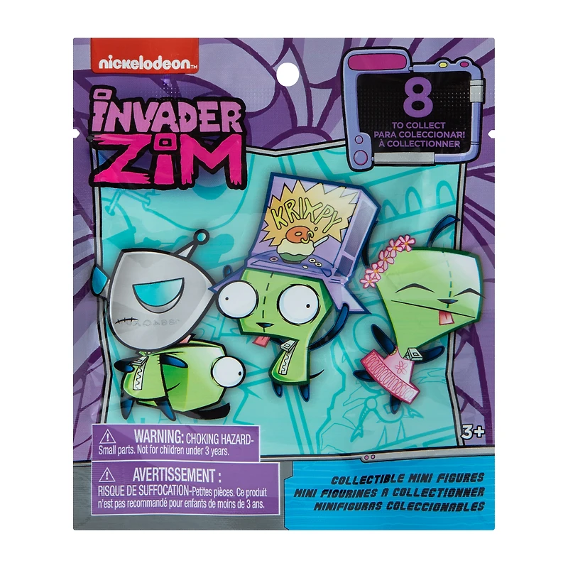 Nickelodeon™ Invader Zim Collectible Mini Figure (Styles May Vary)