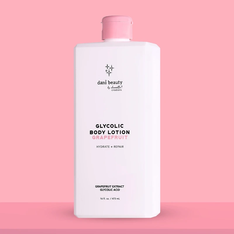 Dani Beauty Grapefruit Glycolic Body Lotion 16 Fl.Oz