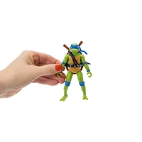 TMNT Mutant Mayhem Leonardo Action Figure Toy 4.5in