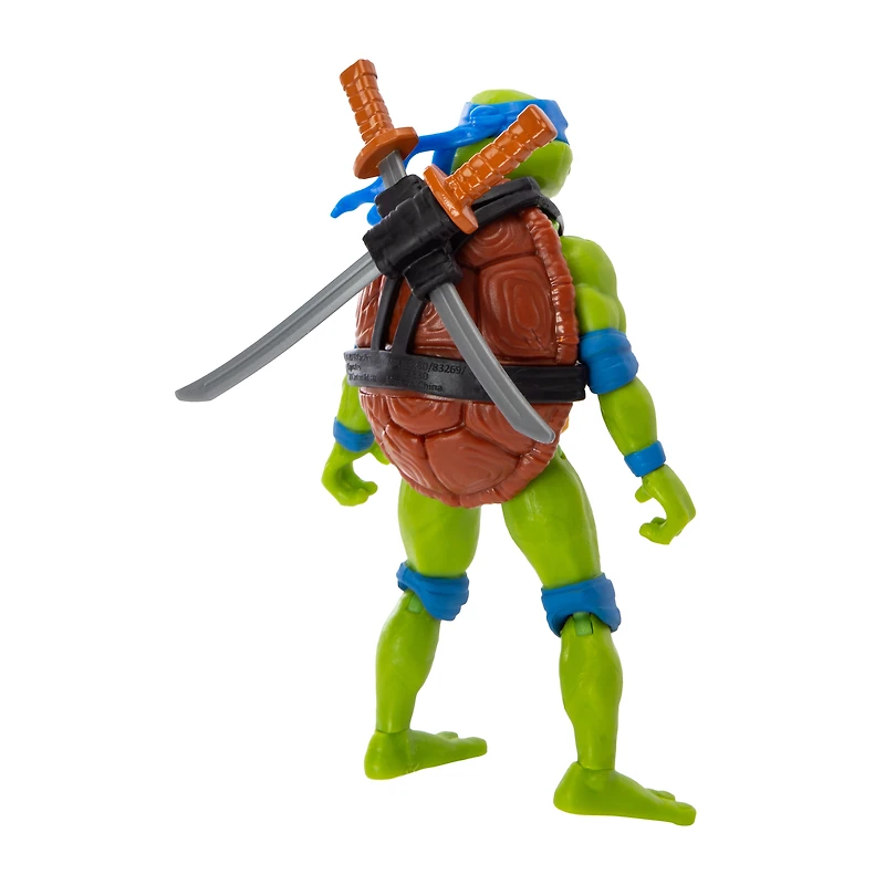 TMNT Mutant Mayhem Leonardo Action Figure Toy 4.5in