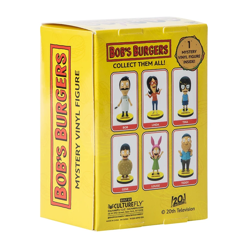 Bob's Burgers Mystery Vinyl Figure (Styles May Vary)