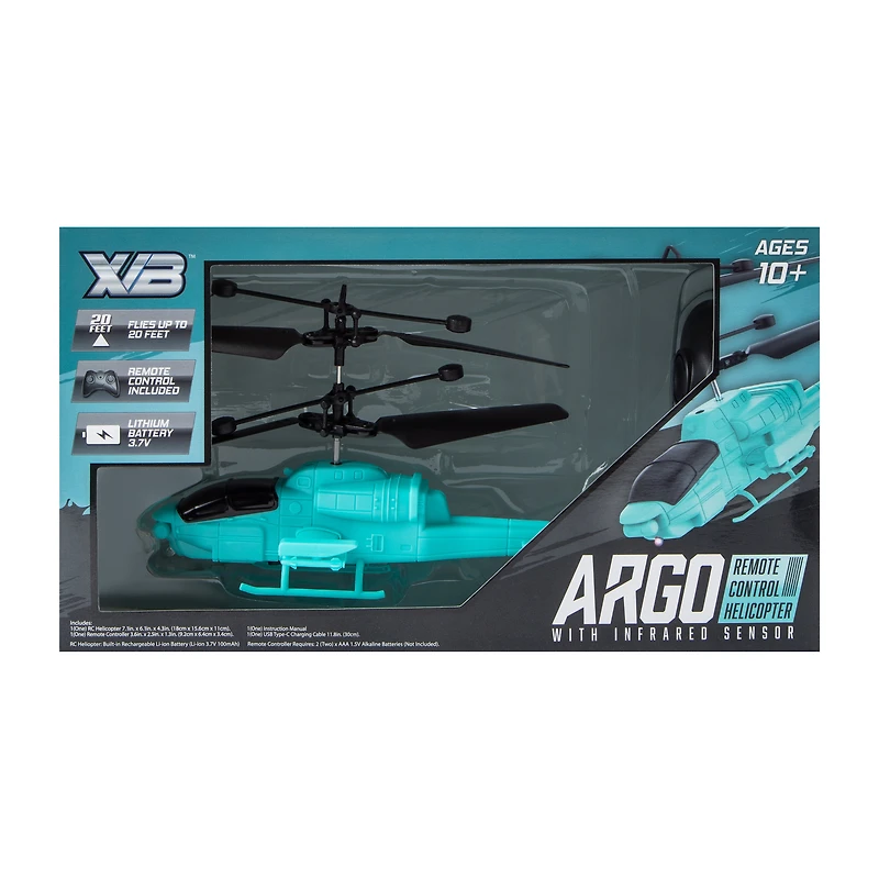 XVB™ Argo Remote Control Helicopter With Infrared Sensor