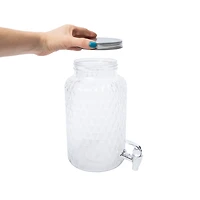 Glass Drink Dispenser 127.8oz