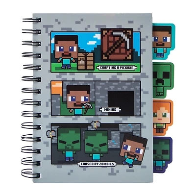 Minecraft Notebook With Dividers Set