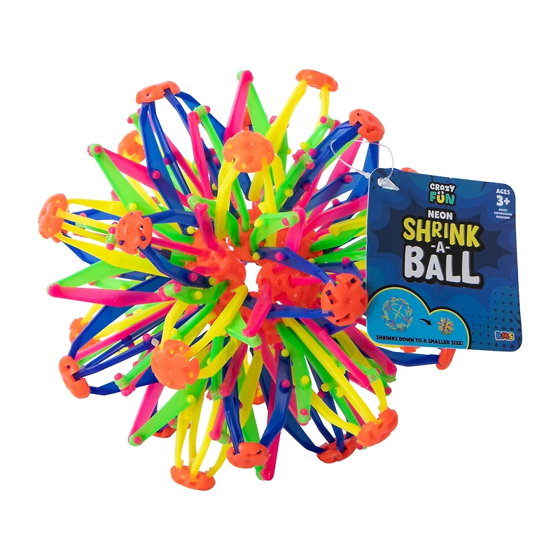 Crazy Fun. Shrink-A-Ball Toy