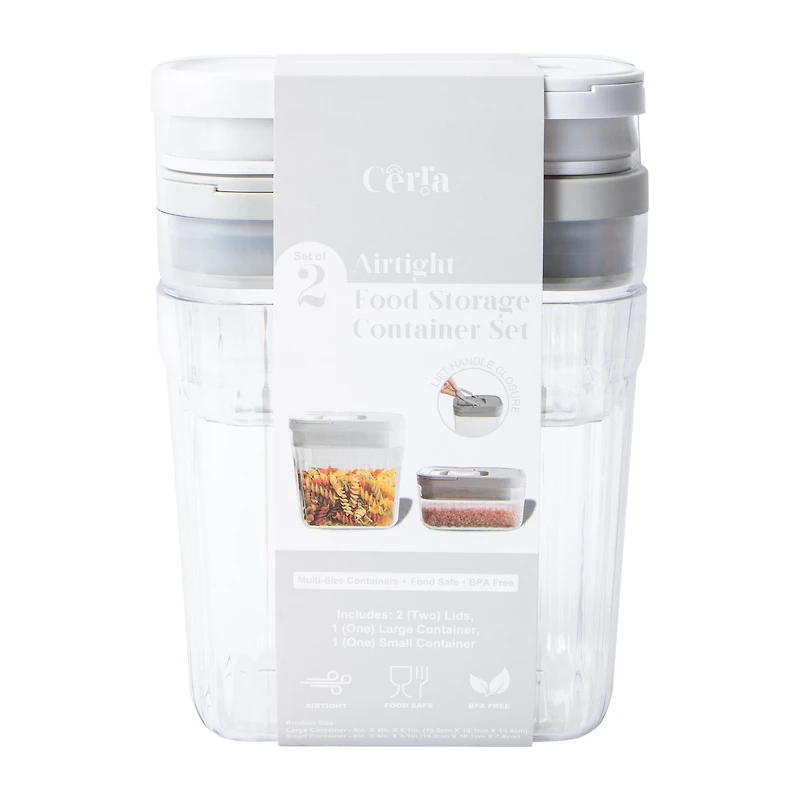 Airtight Food Storage Container Set 2-Set