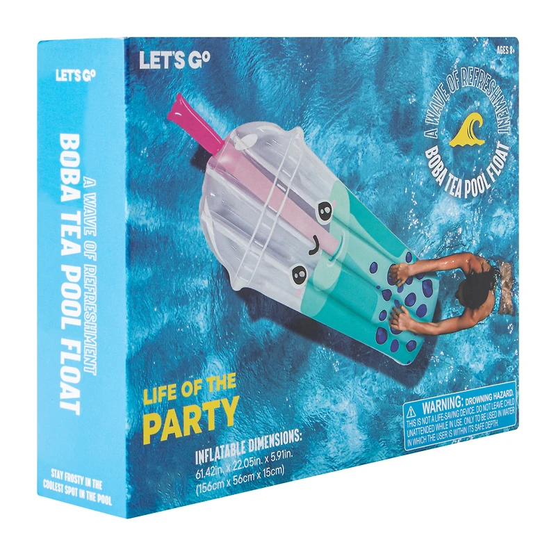 Boba Tea Pool Float