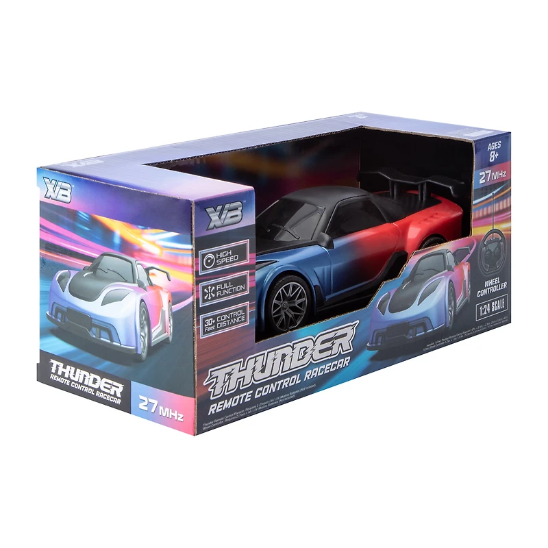 XVB™ Thunder Remote Control Racecar 1:24