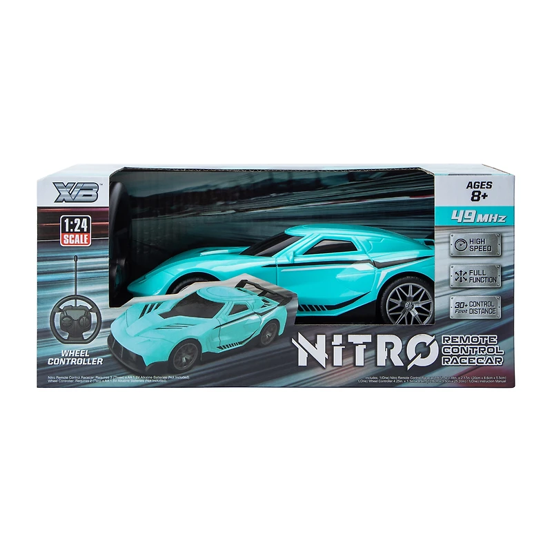 XVB™ Nitro Remote Controlled Racecar 40MHz