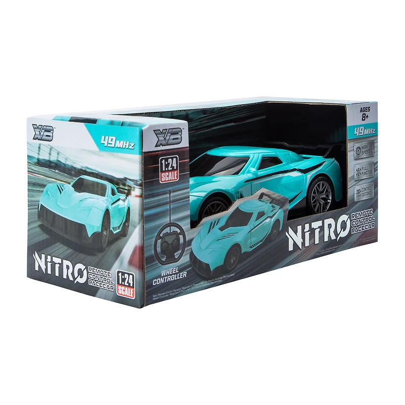 XVB™ Nitro Remote Controlled Racecar 40MHz