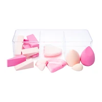 Beauty Makeup Sponge & Puff Mixed Set 14-Pieces
