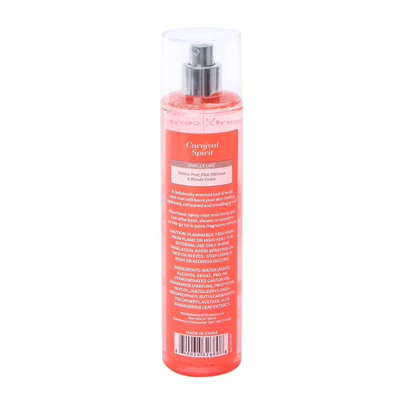 Solar Flare Carnival Spirit Hair & Body Fragrance Mist 7oz