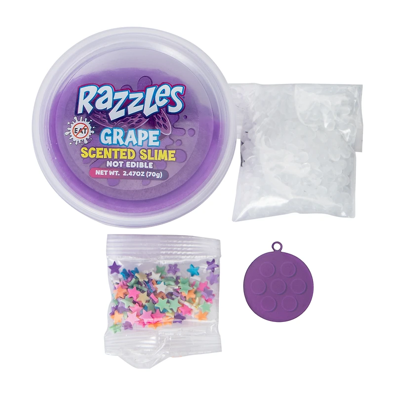 Razzles Scented Slime With Mix-Ins 2.47oz