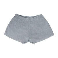 Juniors Raw Edge Sweat Short