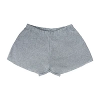 Juniors Raw Edge Sweat Short